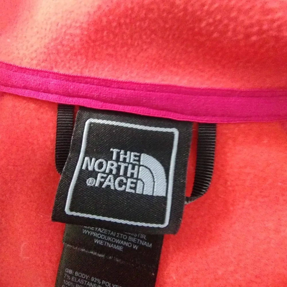The North Face Womens Size LARGE Khumbu 2‎ Sporty Athletic Workout Fleece Jacket